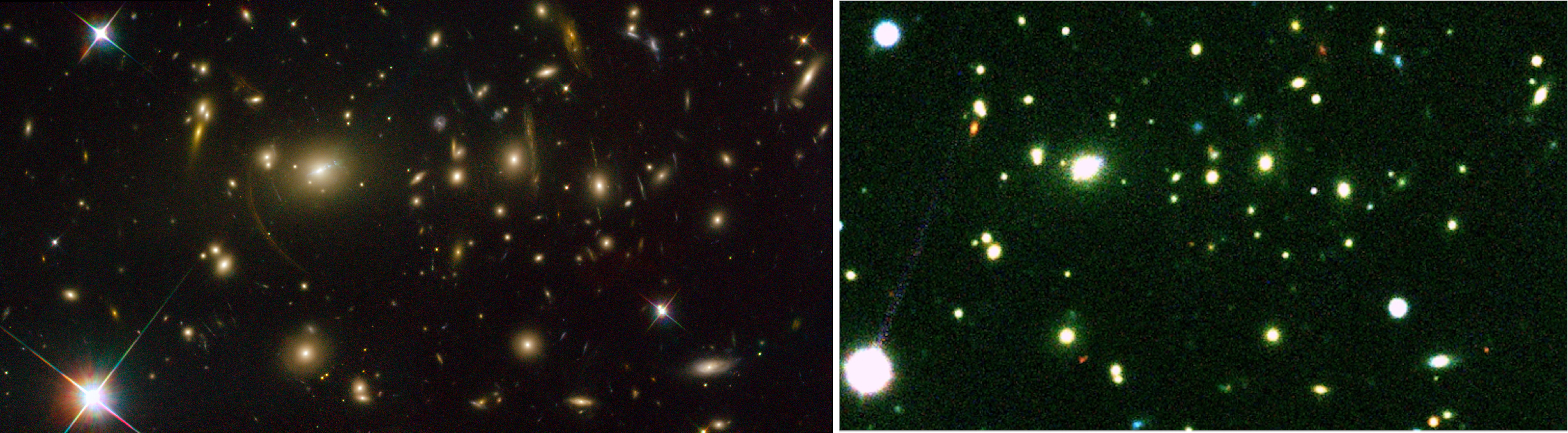 Abell 2390 vs Hubble